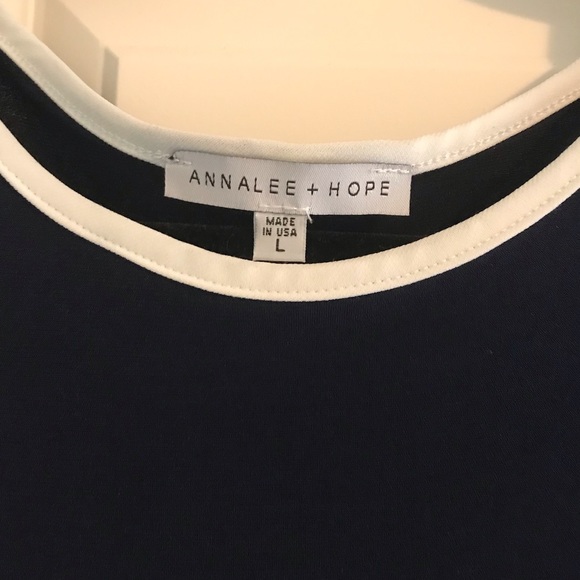 Annalee + Hope Dark Blue Dress - Picture 2 of 3